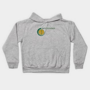 Seattle SuperSonics 60s Vintage Kids Hoodie